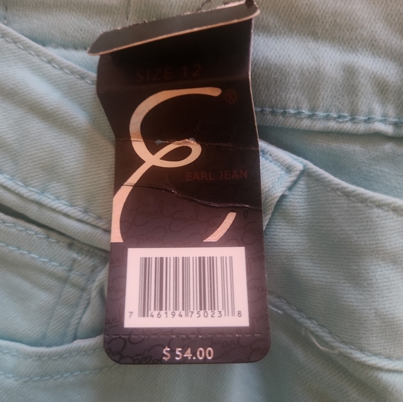 Earl Turquoise Jeans - Picture 2 of 2